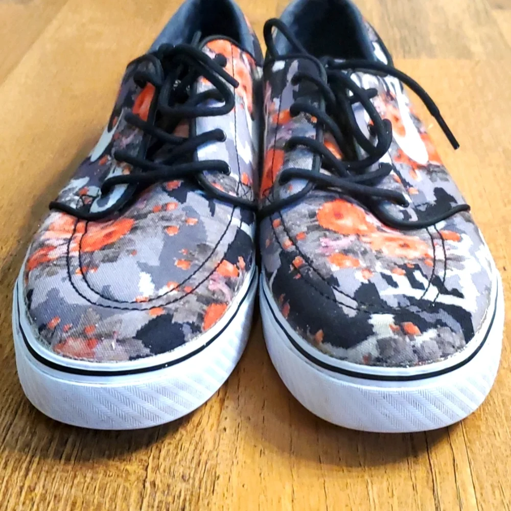 Nike Zoom SB Stefan Janoski Digi Orange‎ Floral 2013 Shoes Size 11.5